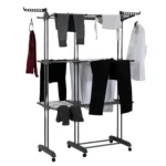 Étendoir Extensible et Pliable Gris – Générique – Image 3