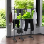 Étendoir Extensible et Pliable Gris – Générique – Image 4
