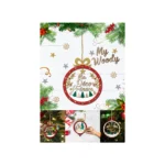Décoration de Noël prénom en bois MYWOODY.N – Image 2