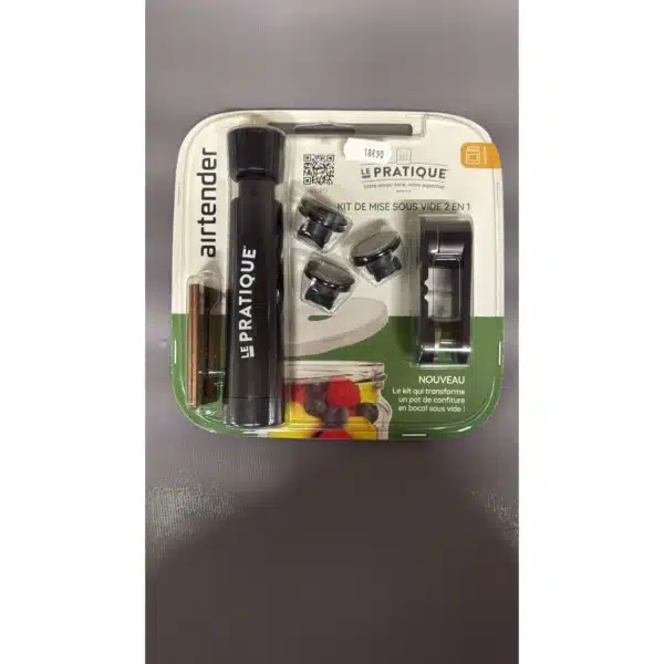 Kit de mise sous vide 2 en 1 Airtender - Carrefour