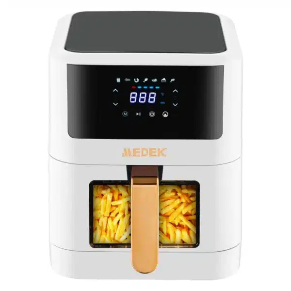 Friteuse sans huile RA610DV 6L 1500W blanche - MEDEK