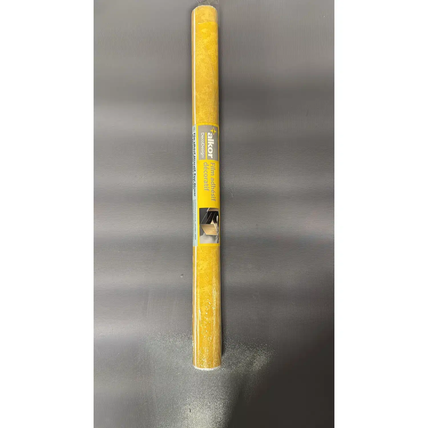 4007386282675-r1 Film adhesif decoratif jaune uni 0,45 x 2 m - Carrefour – Image 1