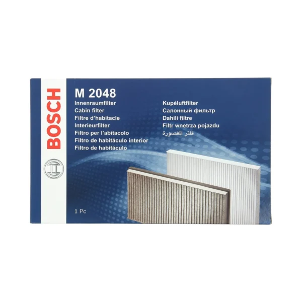 Filtre d'habitacle à particules M2048 337x159x31 mm Peugeot 206 Citroën - BOSCH
