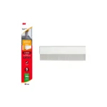 Bas de porte à visser sol irrégulier BDP SOL IRRE. A VISSER BL 93 cm PVC blanc - 3M – Image 2