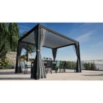 Pergola bioclimatique Tropea 3x4m avec moustiquaire – Générique