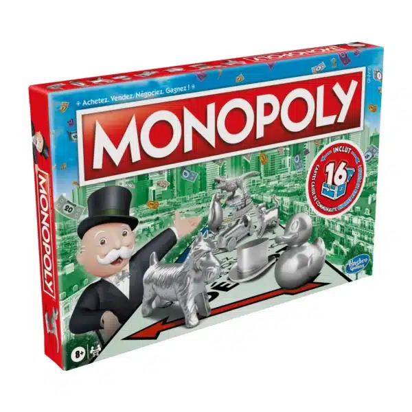 Jeu de société Monopoly Classique – Version française – HASBRO