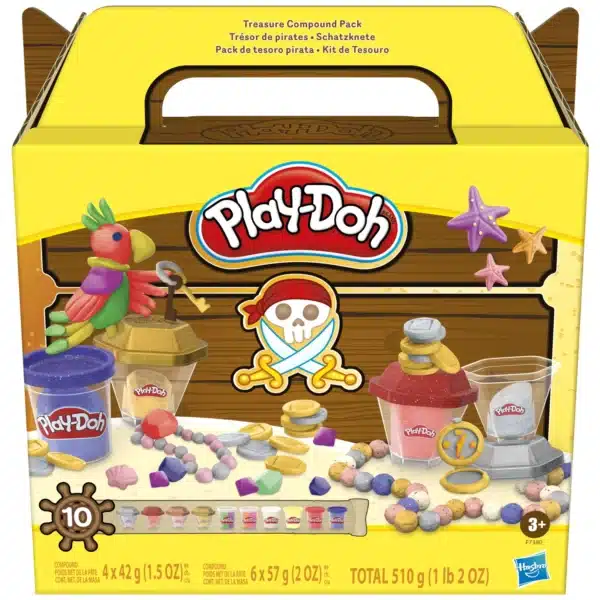 Pack Play-Doh Trésor de pirate – Pâte à modeler – HASBRO