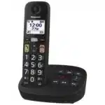 Téléphone sans fil DECT KX-TGU130EXB avec répondeur autonomie 18 h - PANASONIC