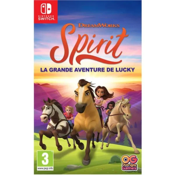 DreamWorks Spirit : La Grande Aventure de Lucky Nintendo Switch PEGI 3 - OUTRIGHT GAMES