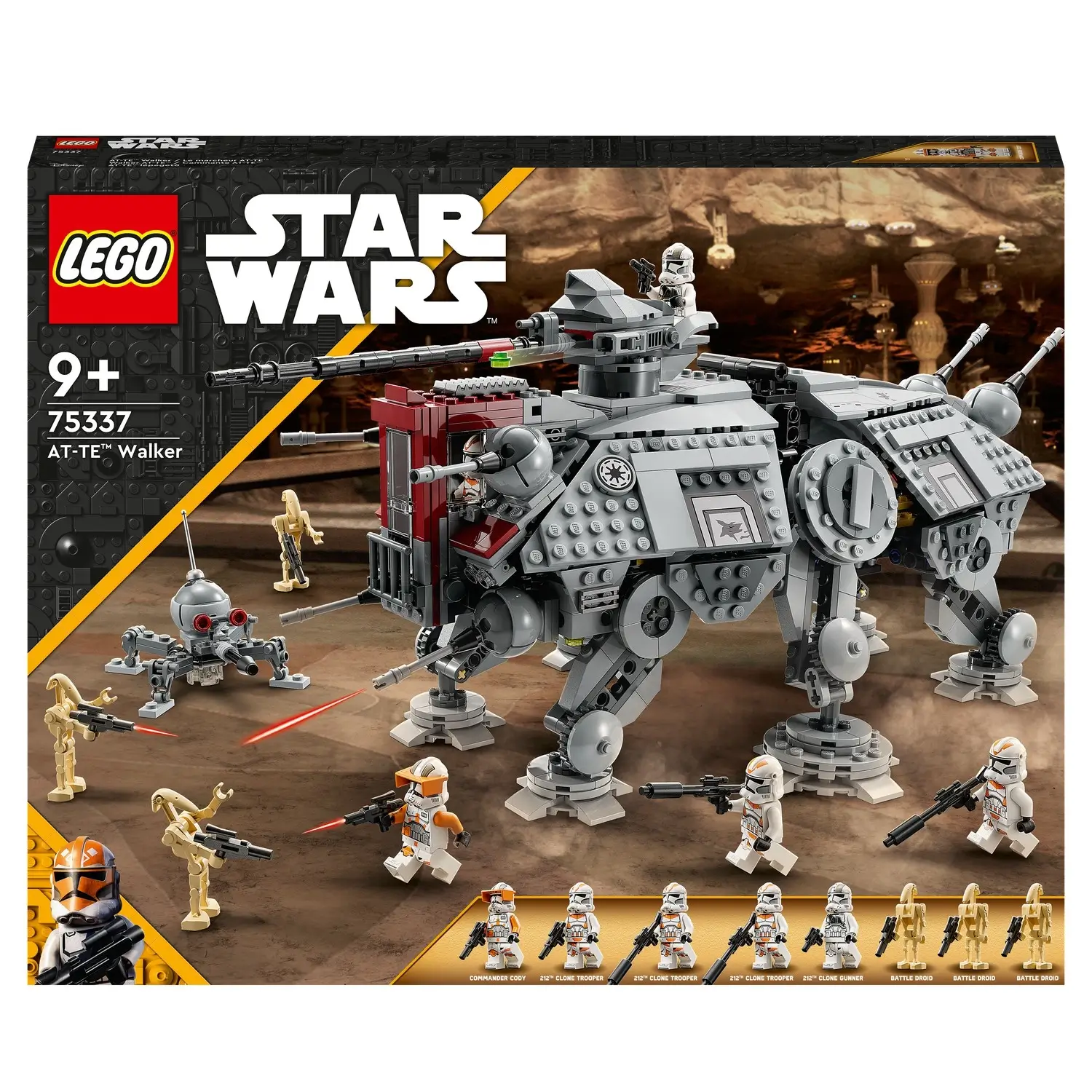 5702017155630 Set de construction Marcheur AT-TE Star Wars 75337 – LEGO – Image 1