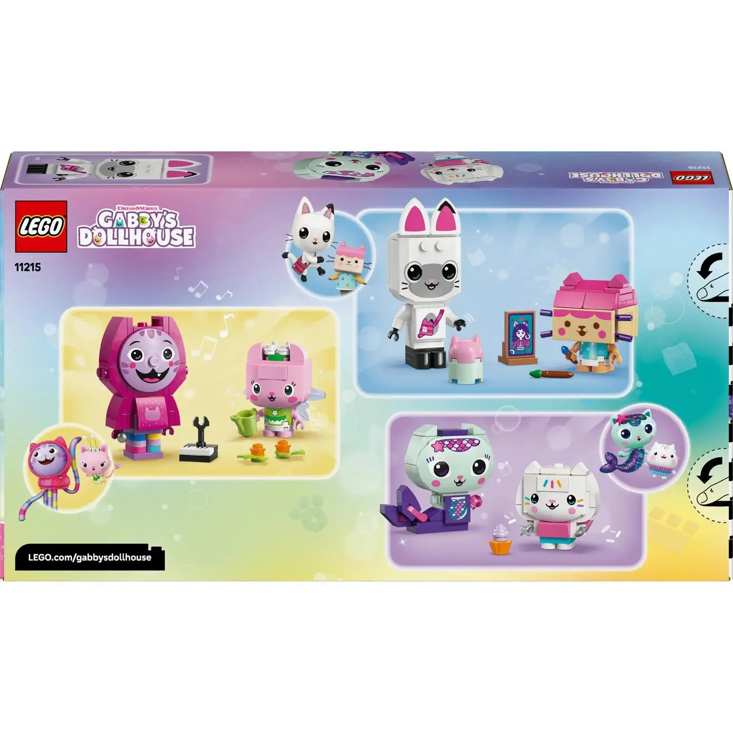 5702018063538 Set de Construction La Maison Magique de Gabby : Les Gabbychats en Briques – LEGO – Image 1