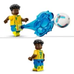 Figurine de football à construire Vinicius Jr 43027 – LEGO – Image 3