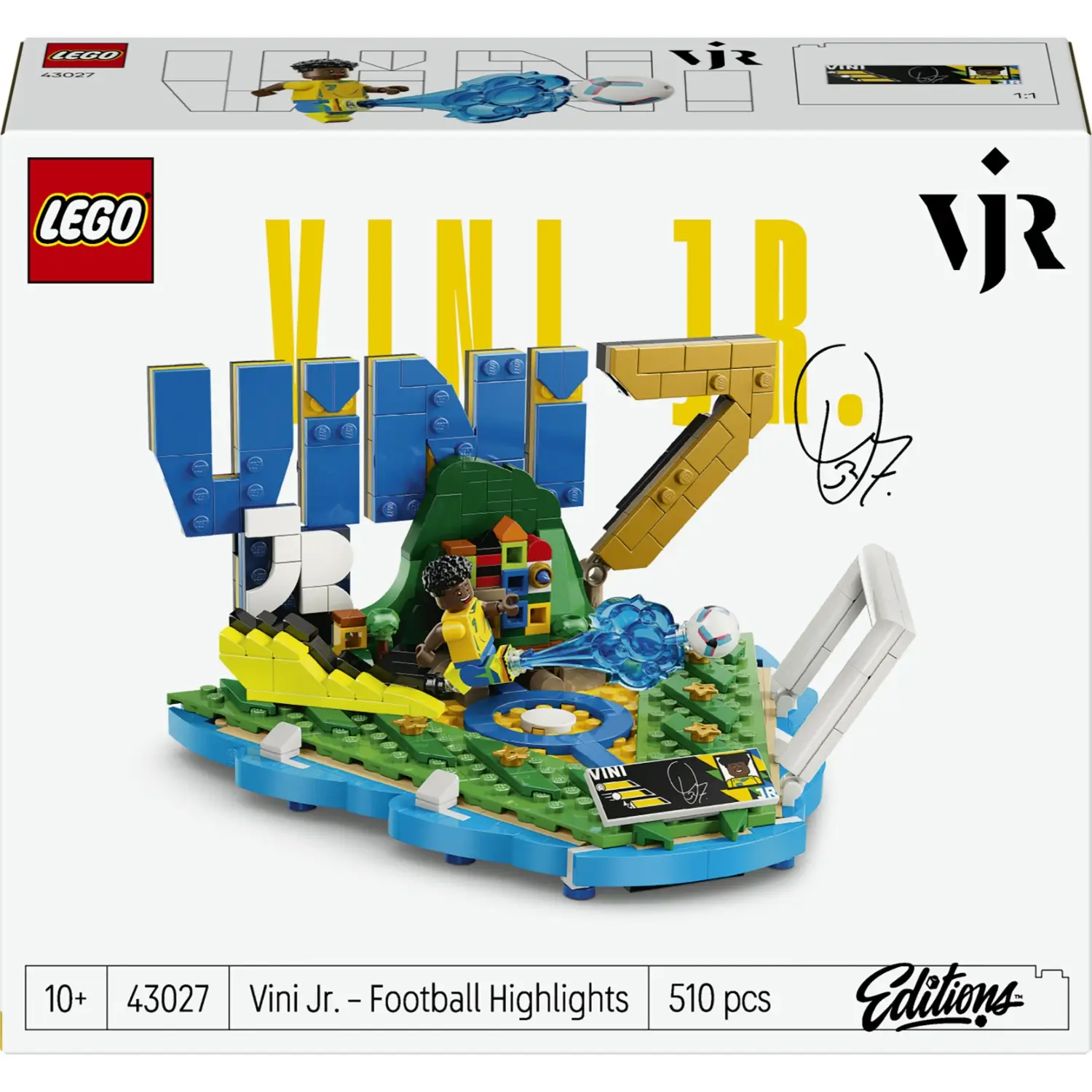 5702018069660 Figurine de football à construire Vinicius Jr 43027 – LEGO – Image 1
