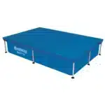 Bâche de protection piscine rectangulaire 221 x 150 cm bleue - BESTWAY – Image 3