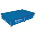 Bâche de protection piscine rectangulaire 221 x 150 cm bleue - BESTWAY – Image 4