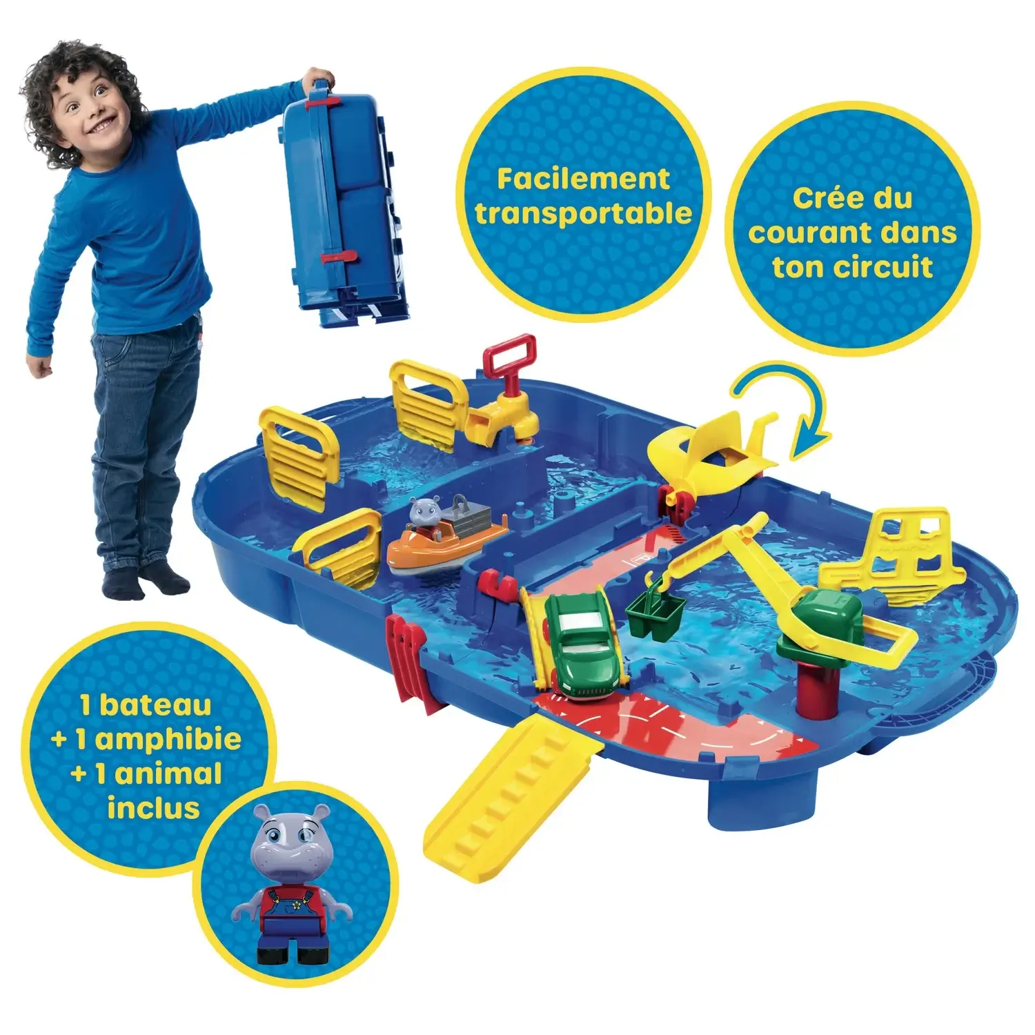7313400015165 Jeu d'eau Aquaplay Lock Box pour enfants – SIMBA – Image 1