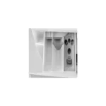 Lave-linge séchant tout intégrable LWX8463BI Série 7000 8 kg / 4 kg 1600 tr/min - AEG – Image 3