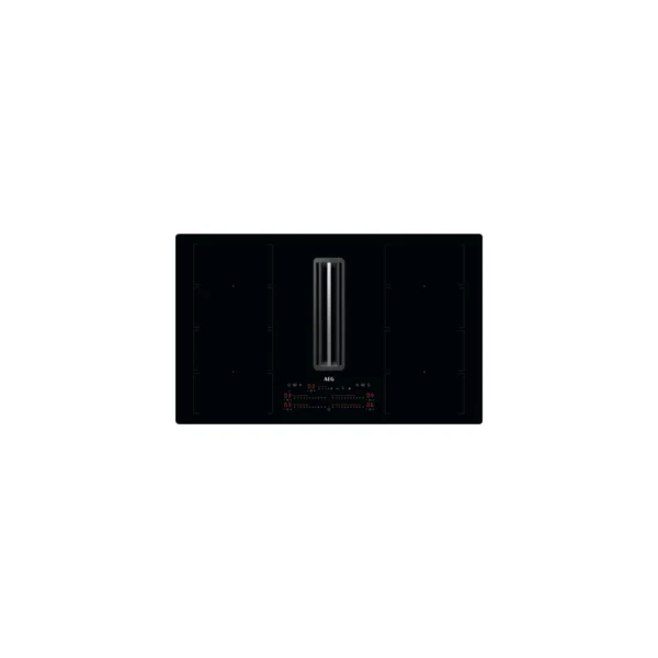 Table induction aspirante CCE84779CB 83 cm 4 zones FlexiBridge 7350 W - AEG