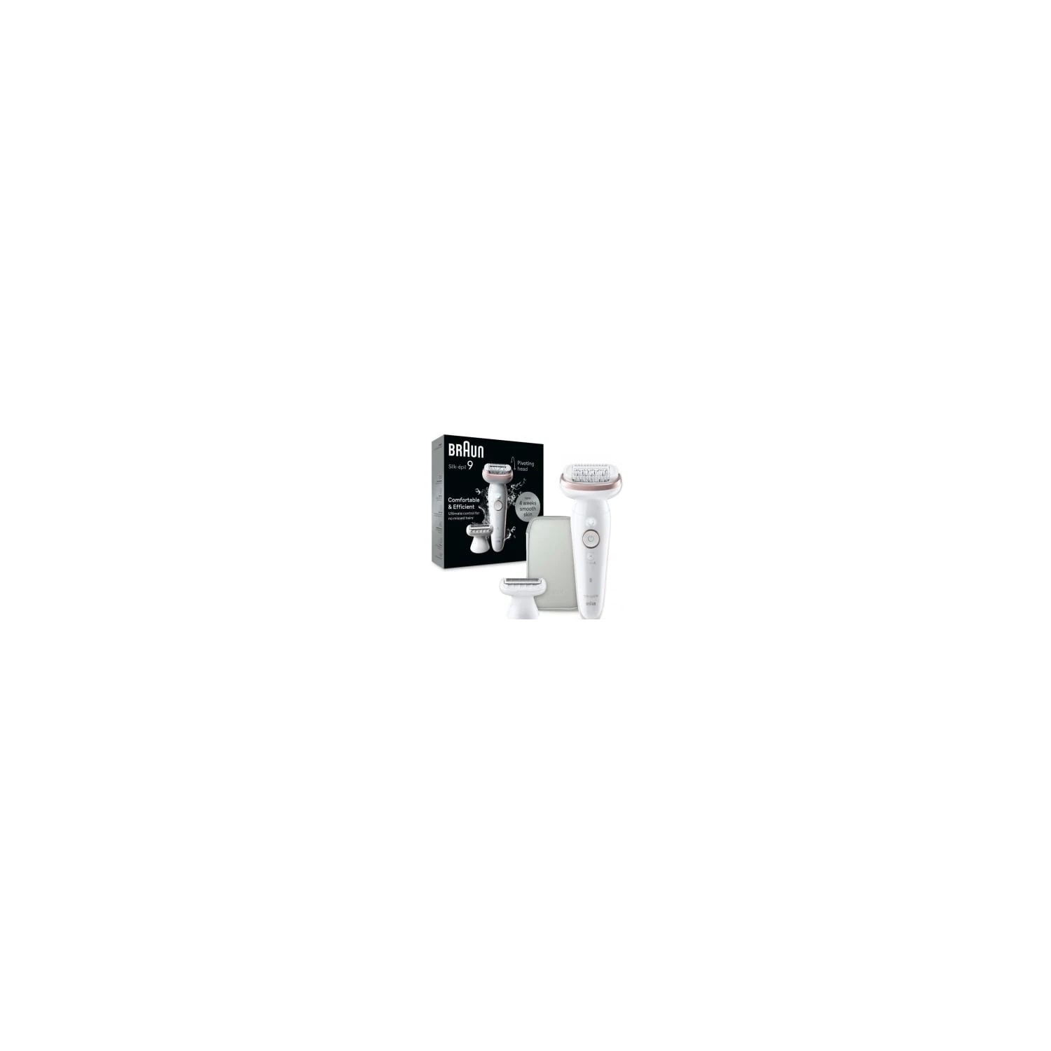 7500435225229-c Epilateur rechargeable Silk epil SE 9-030 BRAUN – Image 1