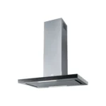 Hotte îlot OSMOSE 900 inox verre noir 90 cm 502 m³/h classe A+ - ROBLIN
