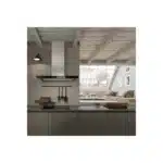 Hotte îlot OSMOSE 900 inox verre noir 90 cm 502 m³/h classe A+ - ROBLIN – Image 2