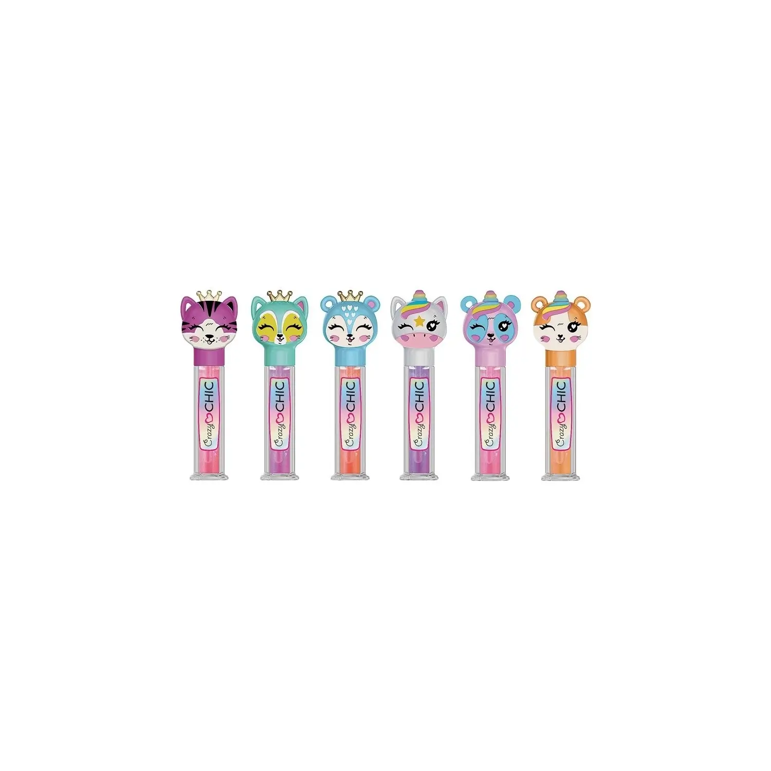 8005125813612 Brillant à lèvres Thème Animaux - Modèle Aléatoire – CLEMENTONI – Image 1