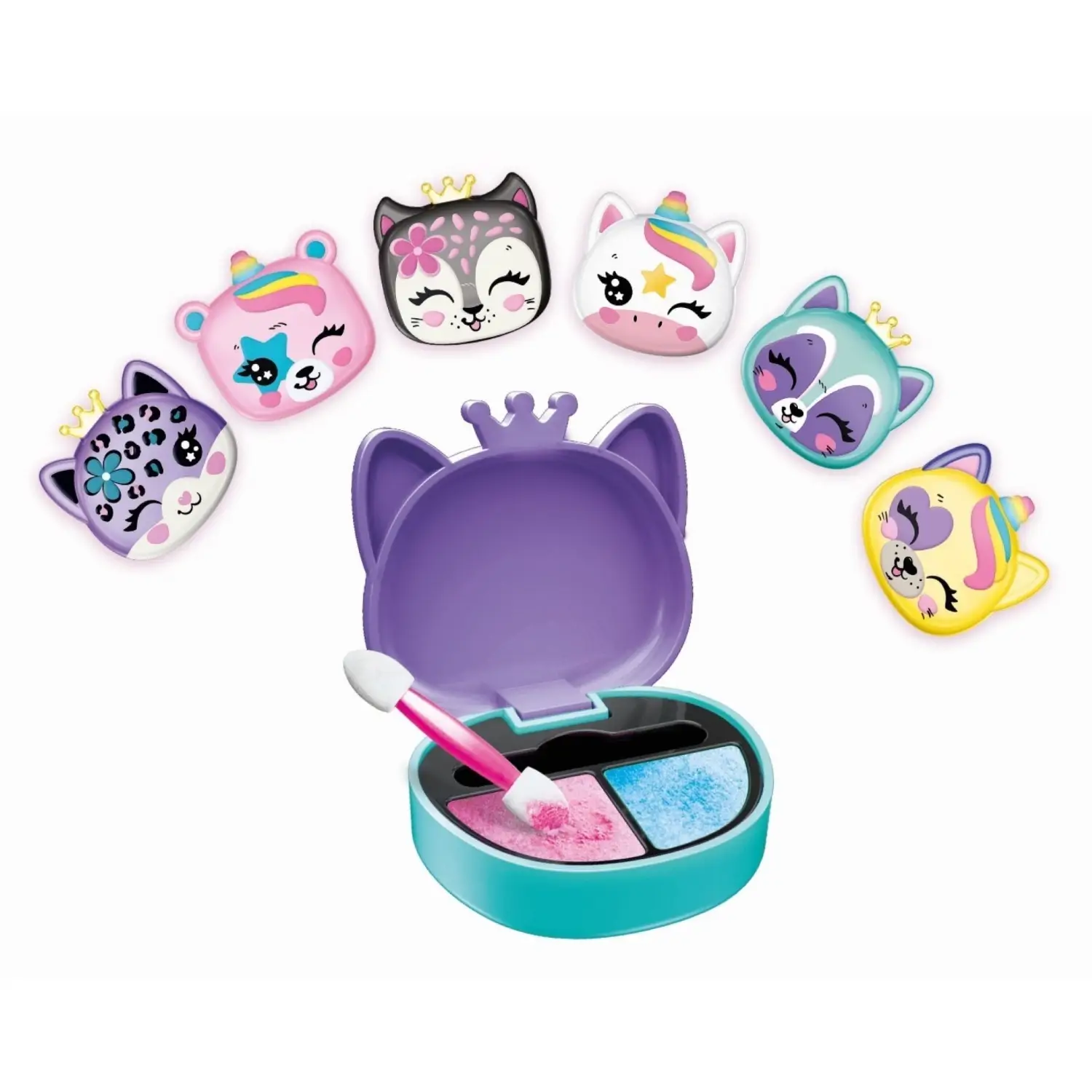 8005125813629 Kit Maquillage Crazy Chic Modèle Aléatoire – CLEMENTONI – Image 1