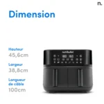 Airfryer NBA081B 8 L – NUTRIBULLET – Image 12