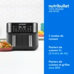 Airfryer NBA081B 8 L – NUTRIBULLET – Image 4