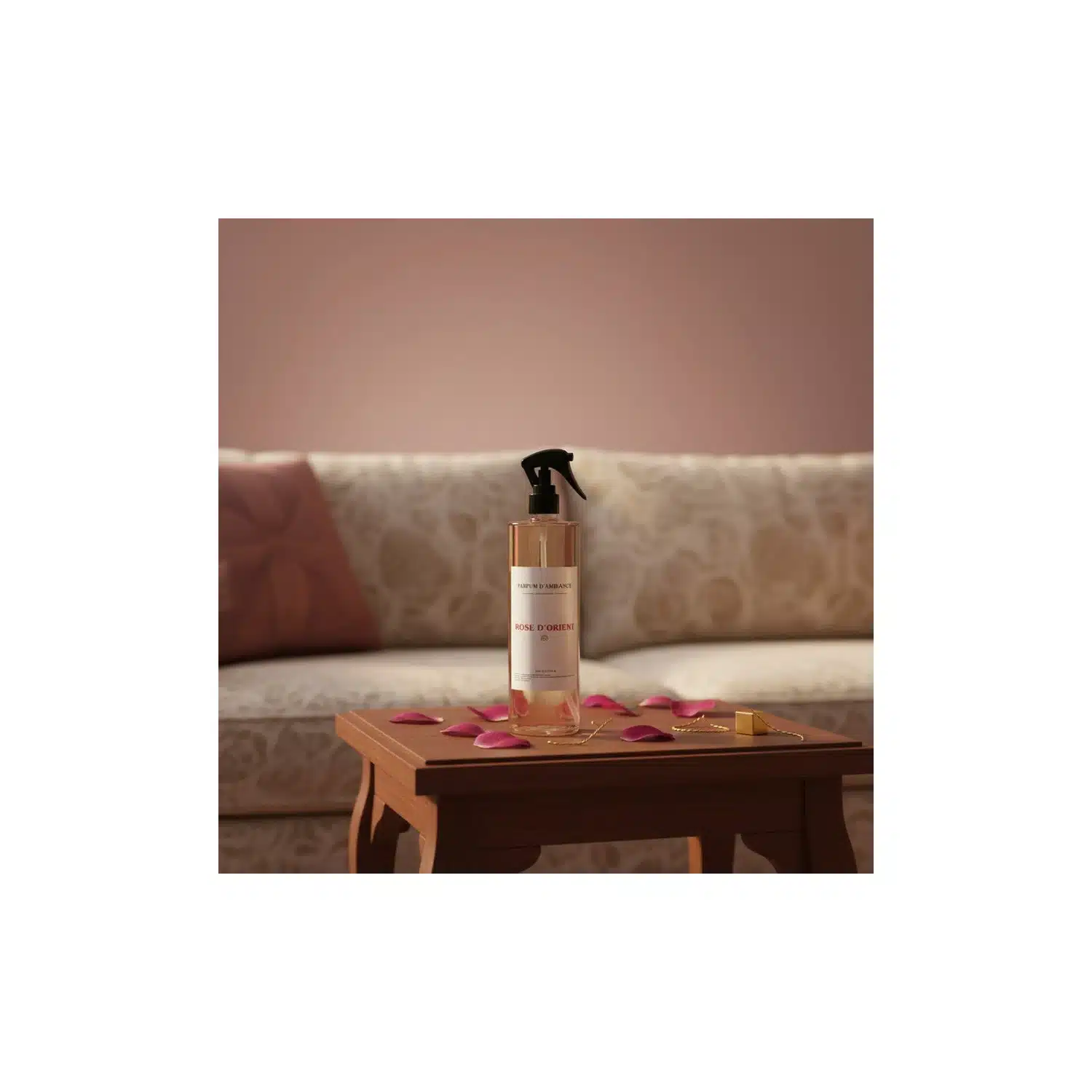 8090000555017 Parfum d'ambiance Rose d'Orient 500 ml - bouquet floral aux accents orientaux – Fresh – Image 1