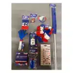 Kit supporter France 8 pièces - Drapeaux, couronne de fleurs & accessoires Coupe du Monde 2026