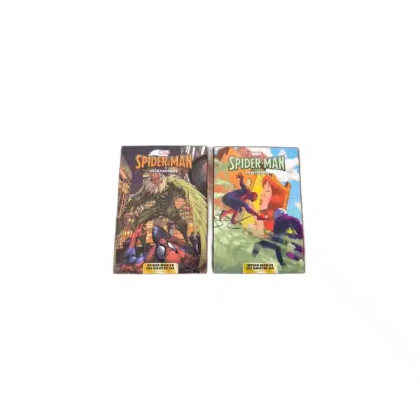 Pack BD Spider-Man - Duo Vs Le Vautour + Vs Mysterio - Marvel