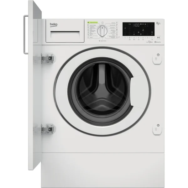 Lave-linge séchant encastrable HITV8736B0HT 8/5 kg 1400 tr/min - BEKO