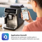 Expresso broyeur LatteGo Série 2200 EP2230/10 à grain noir brillant – PHILIPS – Image 4