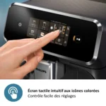Expresso broyeur LatteGo Série 2200 EP2230/10 à grain noir brillant – PHILIPS – Image 7