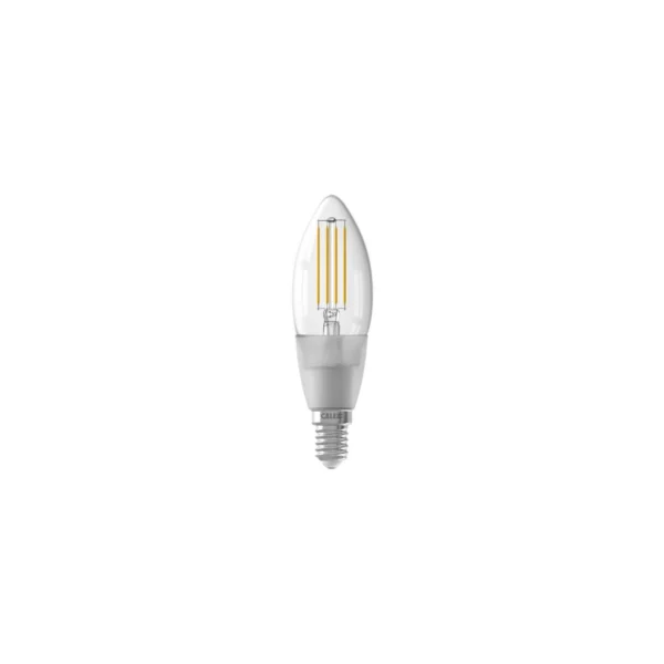 Ampoule LED filament connectée E14 4.5W CCT 1800-3000K dimmable - CALEX