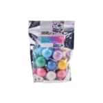 CREATE IT - Set de 8 mini bombes de bain effervescentes couleurs néon pour enfant