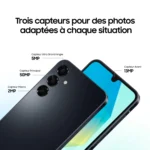 Smartphone Galaxy A16 128 Go Bleu Nuit – SAMSUNG – Image 7