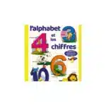 Album d'activités L'alphabet et les chiffres - Apprends, colle et amuse-toi (32 pages + autocollants) – LLC