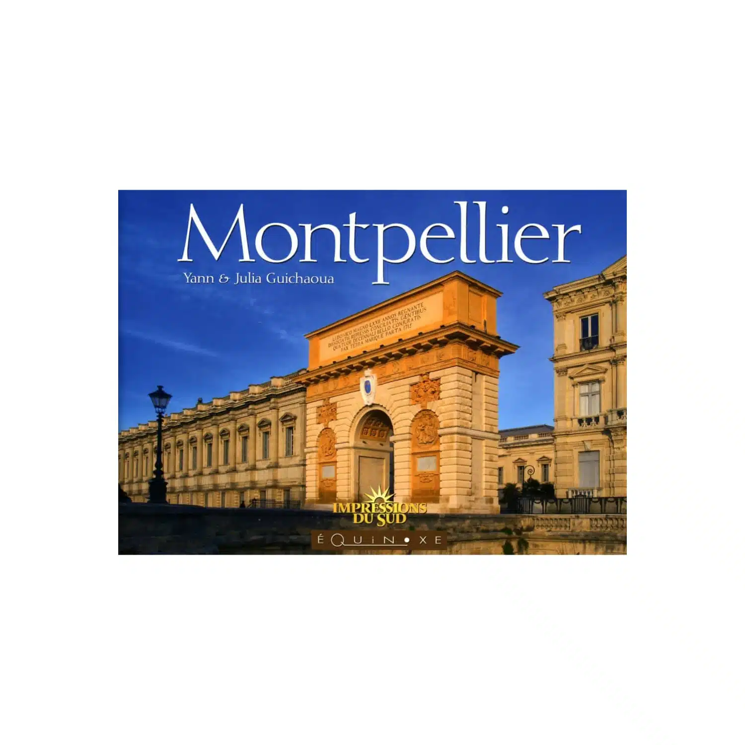 9782841358946 Montpellier - Guide de ville bilingue illustré 96 pages - Yann & Julia Guichaoua - EDITIONS EQUINOXE – Image 1