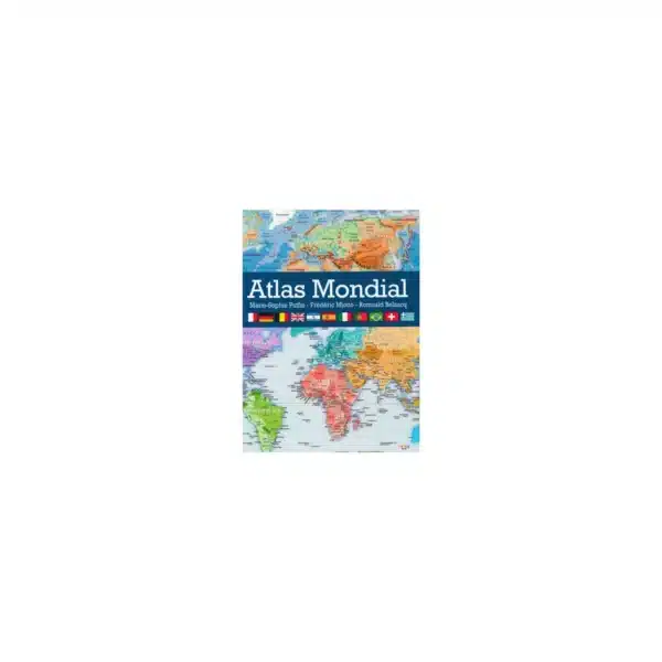 Atlas mondial illustré - 196 états et cartes en couleurs, un descriptif par continent (32 pages) – LLC