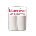 Couette Tempérée 240x220 cm Lot de 2 – BLANREVE