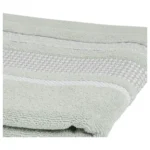 Serviette de toilette Gaia Coton Bleu Vert 50x90cm – TEX HOME – Image 2