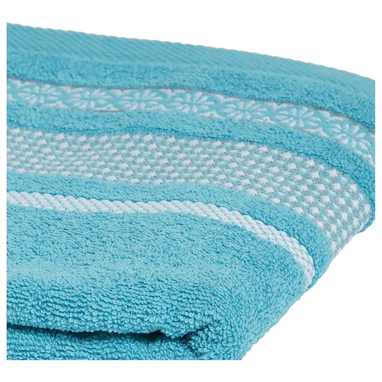 3616958746333 Serviette de toilette Jade Coton 50x90cm – TEX HOME – Image 1