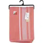 Drap de douche Gaia Corail Imprimé Coton 70x140cm – TEX HOME
