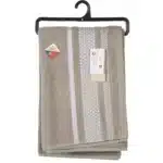Drap de douche Gaia Taupe Coton 70x140cm – TEX HOME