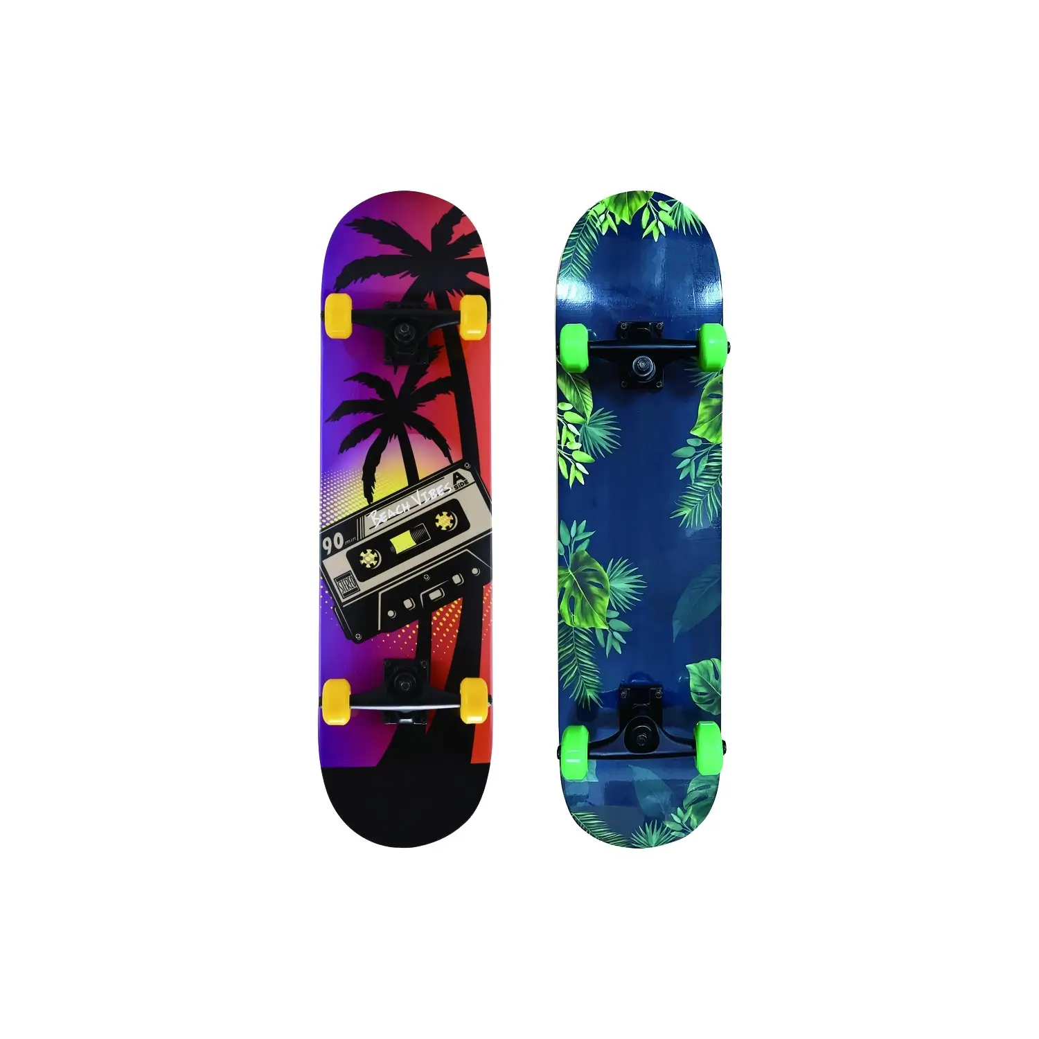 3616958785752 Skate Complet Performant Couleurs Noir et Rouge – TOPLIFE – Image 1
