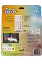 Best of Home Cozy Colors MagicLED01NG - Lot de 4 lampes LED rechargeables RGB + télécommande – Image 2