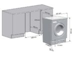 Lave-linge encastrable WITV8714B0W 8 kg 1400 tr/min classe A+++ - BEKO – Image 3