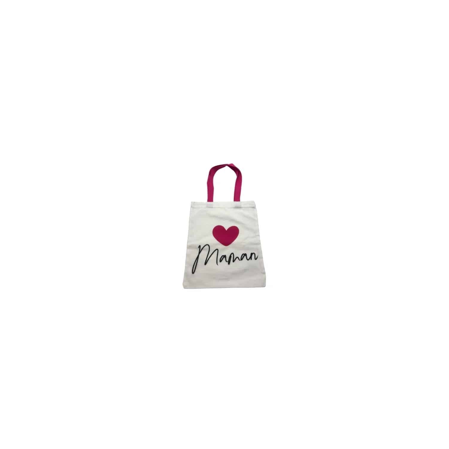 52120-3617702349374 Sac en tissu décoratif thème « Maman » – Image 1
